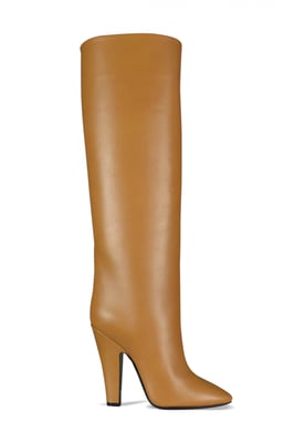 Saint Laurent Stiefel Tubes 68 Kamel