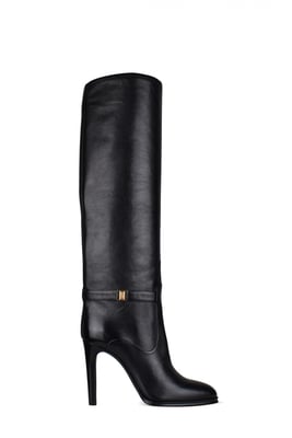 Saint Laurent Stiefel Diane Schwarz