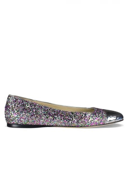 Jimmy Choo WATSON Ballerinas Silber