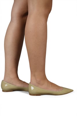 Jimmy Choo Ballerinas ALINA Beige