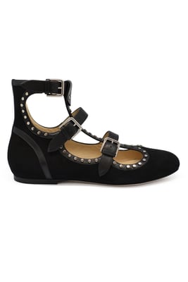 Jimmy Choo Hartley Ballerinas Schwarz
