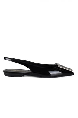 Saint Laurent Ballerinas Maxine Schwarz