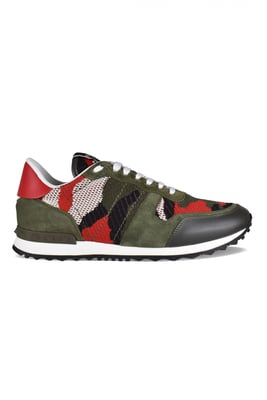 Valentino Garavani Sneakers Rockrunner Kaki
