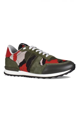 Valentino Garavani Sneakers Rockrunner Kaki