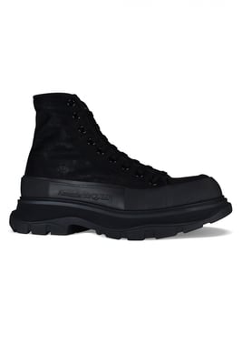 Alexander McQueen Sneakers Tread Slick Schwarz