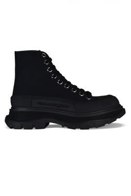Alexander McQueen Sneakers Tread Slick Schwarz