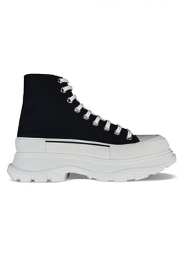 Alexander McQueen Sneakers Tread Slick Schwarz