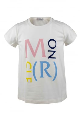 Moncler T-Shirt Weiß