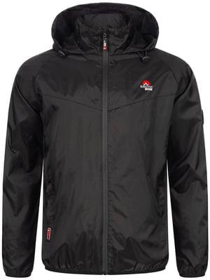Arctic Seven Herren Regenjacke – Schwarz