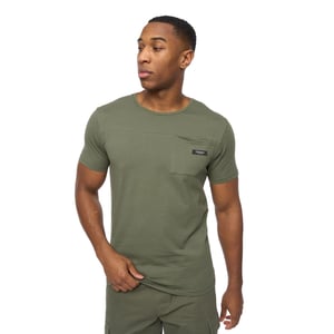 Crosshatch - "Utilate" T-Shirt für Herren (Thymian)