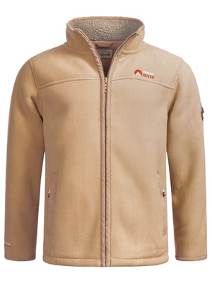 Arctic Seven Herren Fleece Jacke – Coffee