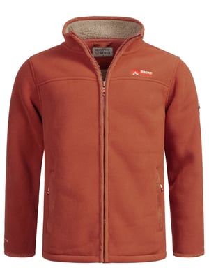 Arctic Seven Herren Fleece Jacke – Terracotta