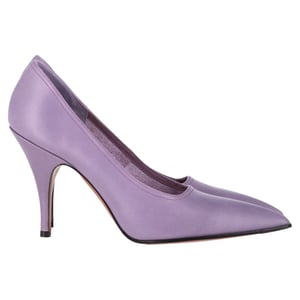 Victoria Beckham Spitzefuß-Pumps aus lila Leder