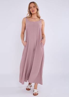 Mink Air Flow Riemchen-Overall mit weitem Bein