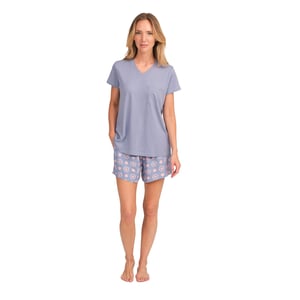 JJBFH0600 Kurzarm-Pyjama für Damen