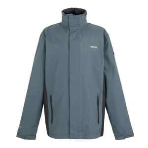 Regatta Great Outdoors Herren Outdoorjacke Matt mit Kapuze, wasserfest (Sturmwetter/Asche)
