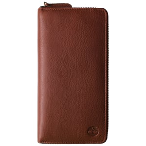 Braune Geldbörse mit Timberland-Logo