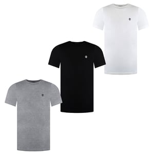 Timberland 3er-Pack Basic Herren-T-Shirts in verschiedenen Farben