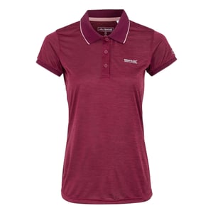 Regatta - "Remex II" Poloshirt für Damen (Beaujolais-Rot)