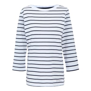 Regatta - "Baylette II" T-Shirt für Damen (Weiß/Marineblau)