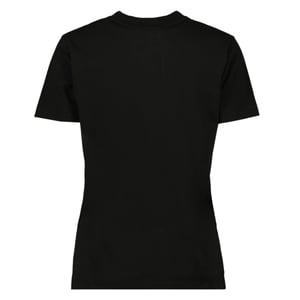 Schwarzes T-Shirt mit Blocklogo von Kenzo Paris