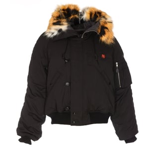Schlichte schwarze Bomberjacke von Kenzo