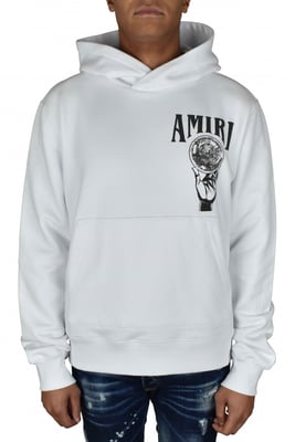 AMIRI Hoodie Weiß