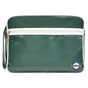 Lambretta - Herren/Damen Unisex Tasche, Retro (Dunkelgrün/Weiß)