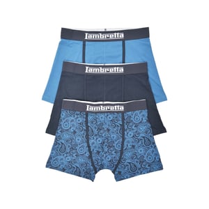 Lambretta - Boxershorts für Herren(3er-Pack) (Marineblau)
