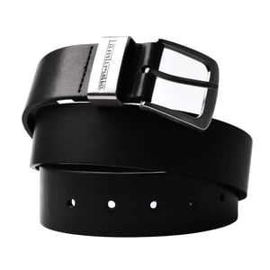 Lambretta - Gürtel, Mit Leder gefüttert (Schwarz)