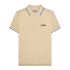 Lambretta - "SS25" Poloshirt für Herren (Holzasche)