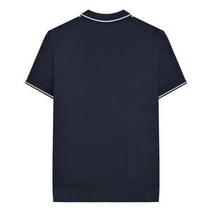 Lambretta - "Greco" Poloshirt für Herren kurzärmlig (Marineblau)