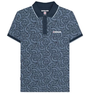 Lambretta - Poloshirt für Herren (Marineblau/Blau)
