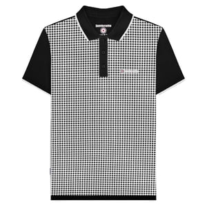 Lambretta - Poloshirt Rundum bedruckt für Herren (Schwarz)