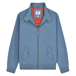 Lambretta - Harringtonjacke für Herren (Mittelblau)