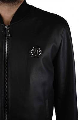 Philipp Plein Bomberjacke Schwarz