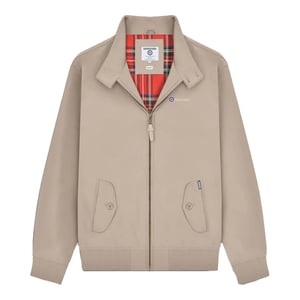 Lambretta - Harringtonjacke für Herren (Steinfarben)
