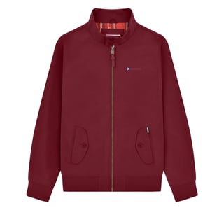 Lambretta - Harringtonjacke für Herren (Burgunderrot)