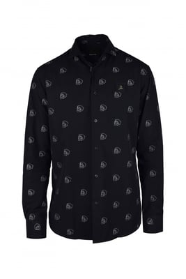 Philipp Plein Hemd Schwarz
