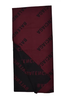Balenciaga Schal Bordeaux Bordeaux