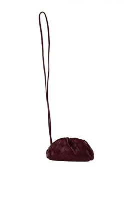Bottega Veneta Geldbörse Pouch Bordeaux Bordeaux