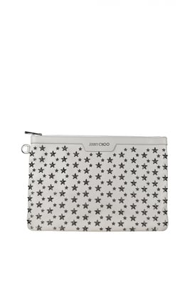 Jimmy Choo Pochette Derek Weiß