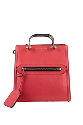 Alexander McQueen The Short Story Tasche Rot
