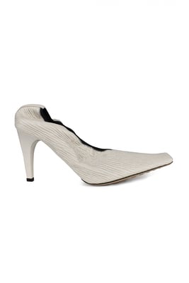 Bottega Veneta Crunch Pumps Weiß