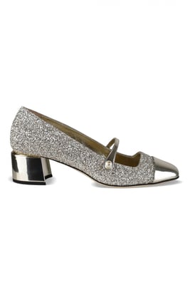 Jimmy Choo Elisa 45 Pumps Gold