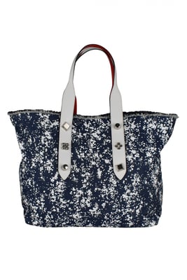 Christian Louboutin Frangibus Shopper Blau