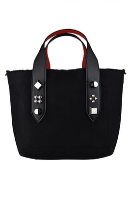 Christian Louboutin Kleine Einkaufstasche Frangibus Schwarz