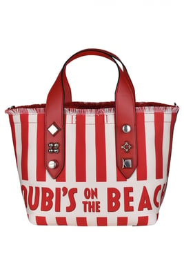 Christian Louboutin Kleine Tote Bag Frangibus Weiß