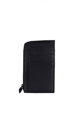 Alexander McQueen Karteninetui Schwarz