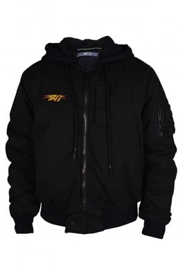 Off-White Bomberjacke Schwarz